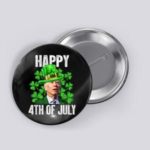 Happy 4th Of July Confused Funny Joe Biden St Patricks Day Button