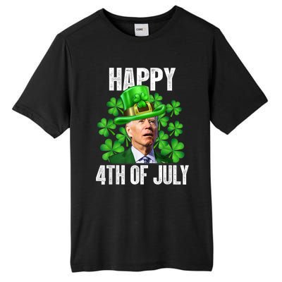 Happy 4th Of July Confused Funny Joe Biden St Patricks Day Tall Fusion ChromaSoft Performance T-Shirt