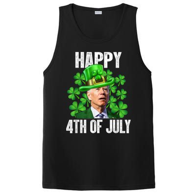 Happy 4th Of July Confused Funny Joe Biden St Patricks Day PosiCharge Competitor Tank