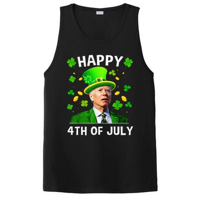 Happy 4th Of July Confused Funny Joe Biden St Patricks Day PosiCharge Competitor Tank