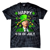 Happy 4th Of July Confused Funny Joe Biden St Patricks Day Tie-Dye T-Shirt