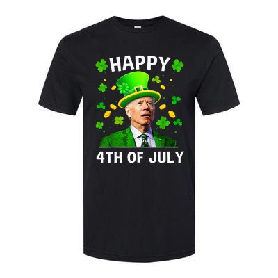 Happy 4th Of July Confused Funny Joe Biden St Patricks Day Softstyle CVC T-Shirt