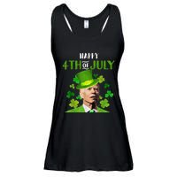 Happy 4th Of July Confused Funny Joe Biden St Patricks Day Ladies Essential Flowy Tank