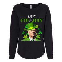 Happy 4th Of July Confused Funny Joe Biden St Patricks Day Womens California Wash Sweatshirt