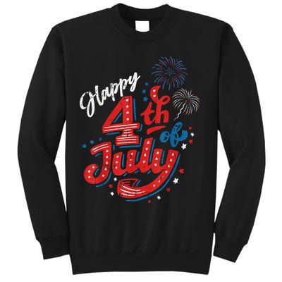 Happy 4th Of July Cool Independence Day Patriotic American Sweatshirt
