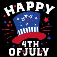 Happy 4th Of July Festive Celebration Toddler Hoodie