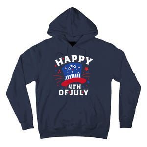 Happy 4th Of July Festive Celebration Tall Hoodie