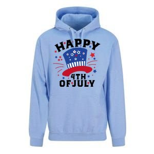 Happy 4th Of July Festive Celebration Unisex Surf Hoodie