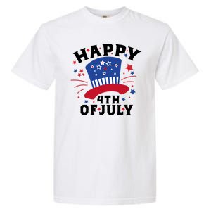 Happy 4th Of July Festive Celebration Garment-Dyed Heavyweight T-Shirt