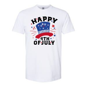 Happy 4th Of July Festive Celebration Softstyle CVC T-Shirt