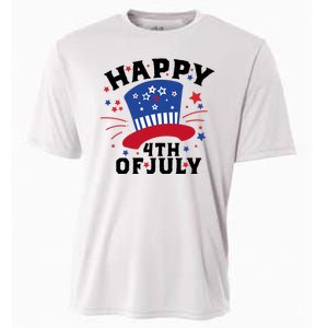 Happy 4th Of July Festive Celebration Cooling Performance Crew T-Shirt