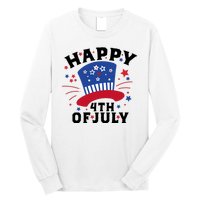 Happy 4th Of July Festive Celebration Long Sleeve Shirt