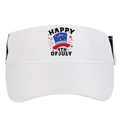 Happy 4th Of July Festive Celebration Adult Drive Performance Visor