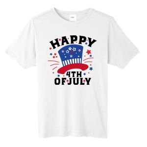 Happy 4th Of July Festive Celebration Tall Fusion ChromaSoft Performance T-Shirt