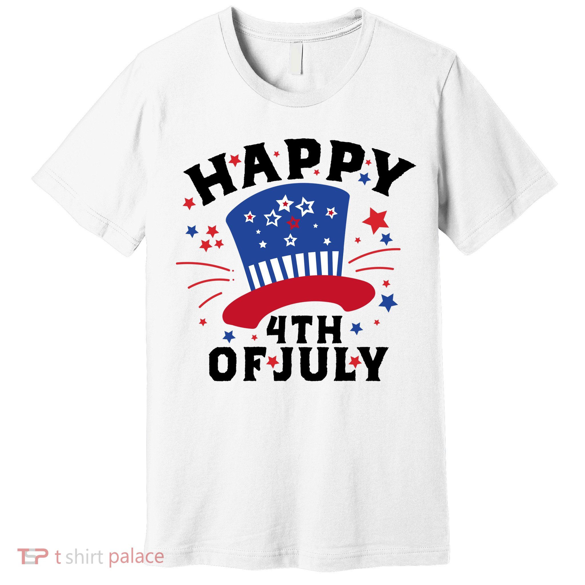 Happy 4th Of July Festive Celebration Premium T-Shirt