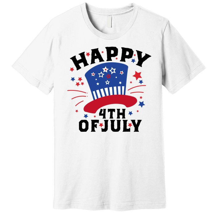 Happy 4th Of July Festive Celebration Premium T-Shirt