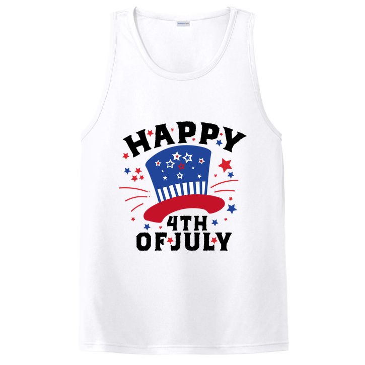 Happy 4th Of July Festive Celebration PosiCharge Competitor Tank