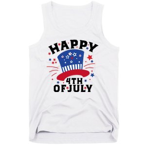 Happy 4th Of July Festive Celebration Tank Top