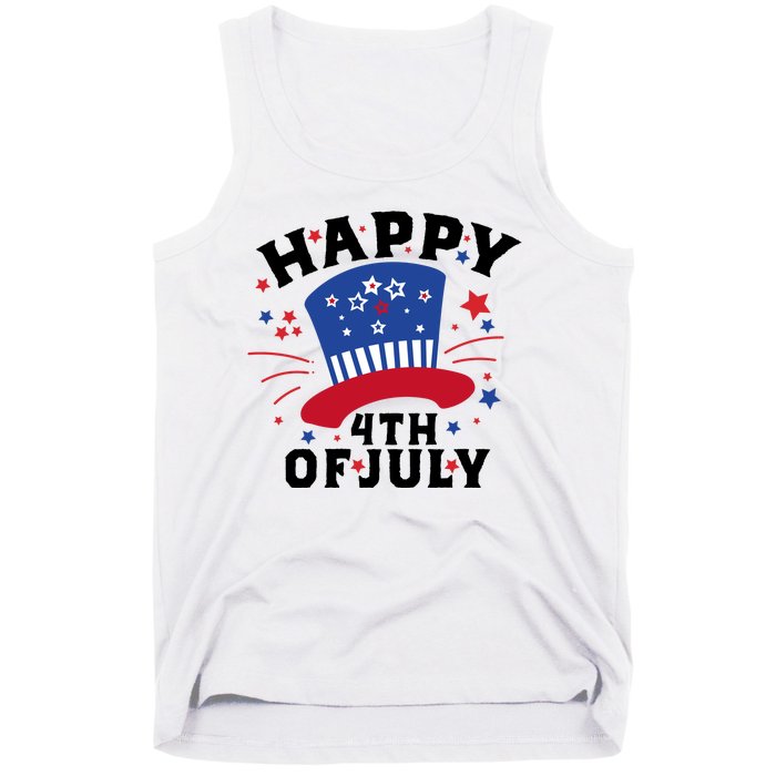 Happy 4th Of July Festive Celebration Tank Top