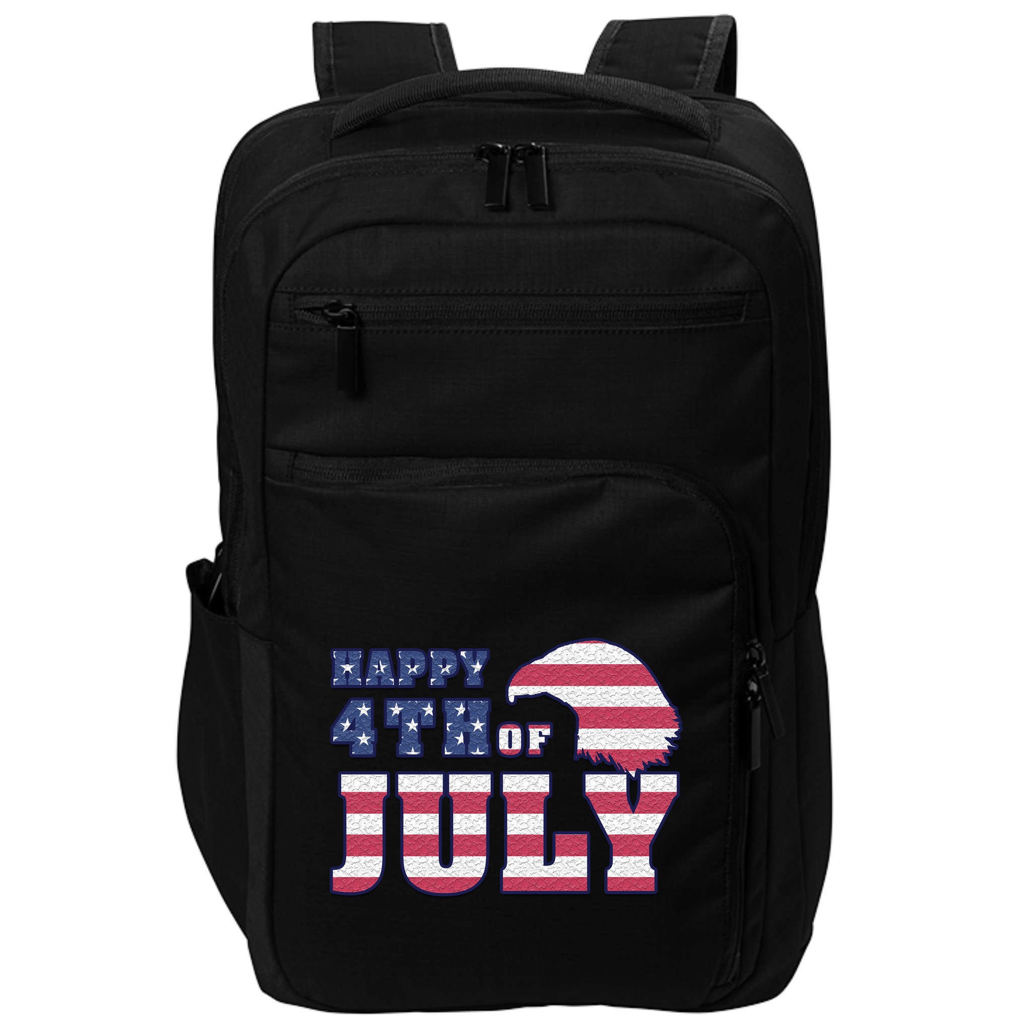 Happy 4th Of July Eagle American Impact Tech Backpack