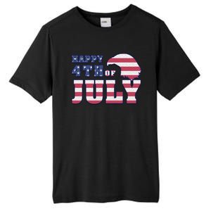 Happy 4th Of July Eagle American Tall Fusion ChromaSoft Performance T-Shirt