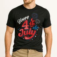 Happy 4th Of July Cool Independence Day Patriotic American Cooling Performance Crew T-Shirt