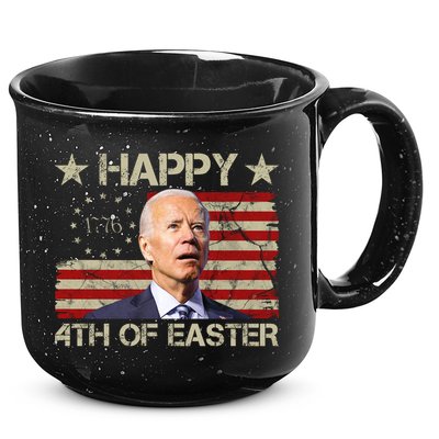 Happy 4th Of Easter Funny Usa Anti Biden 15oz Campfire Ceramic Mug
