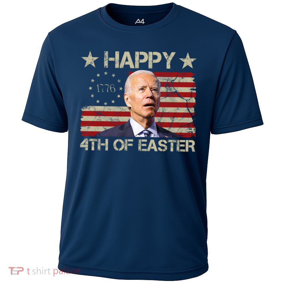 Happy 4th Of Easter Funny Usa Anti Biden Performance Shirt