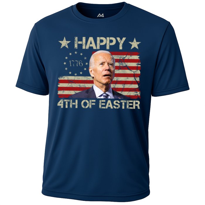 Happy 4th Of Easter Funny Usa Anti Biden Cooling Performance Crew T-Shirt