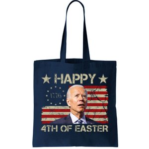 Happy 4th Of Easter Funny Usa Anti Biden Tote Bag