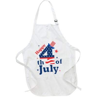 Happy 4th Of July Patriotic American Us Flag Apron