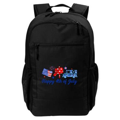 Happy 4th Of July Postal Worker Backpack