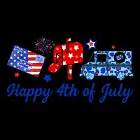 Happy 4th Of July Postal Worker 16 in Basic Backpack