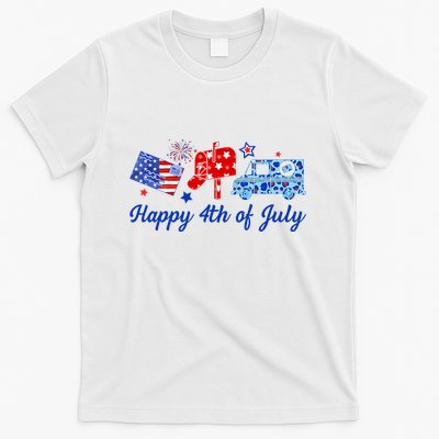 Happy 4th Of July Postal Worker T-Shirt