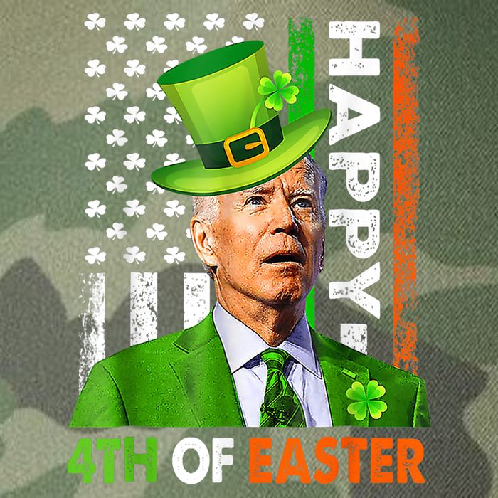 Happy 4th Of Easter Joe Biden St Patricks Day Leprechaun Legacy Tie Dye Trucker Hat