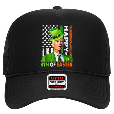 Happy 4th Of Easter Joe Biden St Patricks Day Leprechaun Trucker Hat