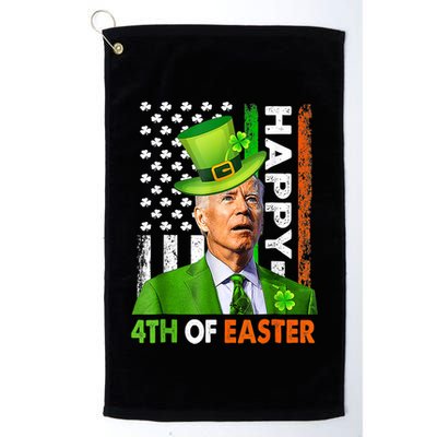 Happy 4th Of Easter Joe Biden St Patricks Day Leprechaun Golf Towel