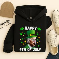 Happy 4th Of July Confused Funny Joe Biden St Patricks Day Hoodie