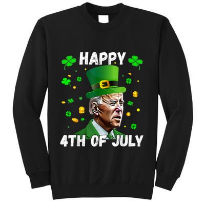 Happy 4th Of July Confused Funny Joe Biden St Patricks Day Sweatshirt