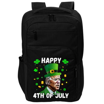 Happy 4th Of July Confused Funny Joe Biden St Patricks Day Impact Tech Backpack