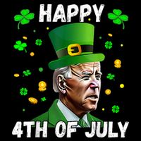 Happy 4th Of July Confused Funny Joe Biden St Patricks Day Impact Tech Backpack