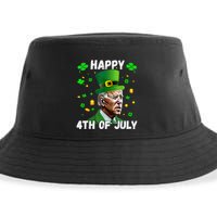 Happy 4th Of July Confused Funny Joe Biden St Patricks Day Sustainable Bucket Hat