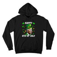 Happy 4th Of July Confused Funny Joe Biden St Patricks Day Tall Hoodie