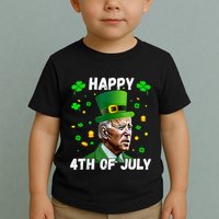 Happy 4th Of July Confused Funny Joe Biden St Patricks Day Toddler T-Shirt