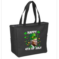 Happy 4th Of July Confused Funny Joe Biden St Patricks Day Zip Tote Bag