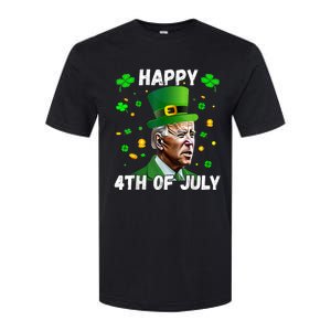 Happy 4th Of July Confused Funny Joe Biden St Patricks Day Softstyle CVC T-Shirt