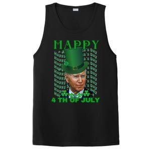 Happy 4th Of July Confused Funny Joe Biden St Patrick Day Gift PosiCharge Competitor Tank