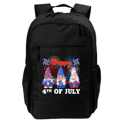 Happy 4th Of July Fireworks Patriotic Usa Gnomes Lovers Cool Gift Backpack