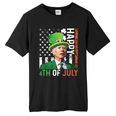 Happy 4th Of July Confused Funny Joe Biden St Patricks Day Gift Tall Fusion ChromaSoft Performance T-Shirt