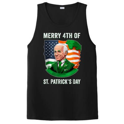 Happy 4th Of July Confused Funny Joe Biden St Patricks Day PosiCharge Competitor Tank